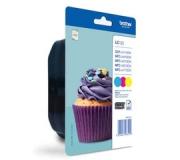 BROTHER MFC-J4510DW MULTIPACK CMY LC123RBWBP ORIGINAL