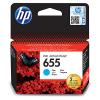 HP 655 CARTUS CERNEALA CERNEALA CYAN NR.655 CZ110AE ORIGINAL PENTRU HP DESKJET 3525 E-AIO