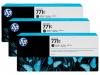 HP 771C PACK CARTUS MATTE BLACK NR.771C B6Y31A 3X775ML ORIGINAL PENTRU HP DESIGNJET Z6200