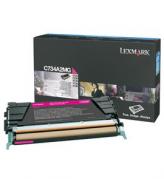 LEXMARK C734N CARTUS TONER MAGENTA C734A2MG 6K ORIGINAL