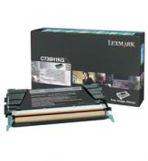 LEXMARK C736N CARTUS TONER BLACK RETURN C736H1KG 12K ORIGINAL