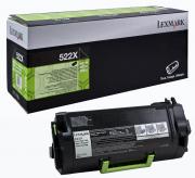 LEXMARK MS811N CARTUS TONER RETURN NR.522X 52D2X00 45K ORIGINAL