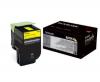 LEXMARK CX510DE CARTUS TONER YELLOW NR.800X4 80C0X40 4K ORIGINAL
